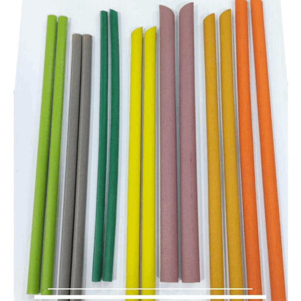 Eco-friendly straws in customizable colors